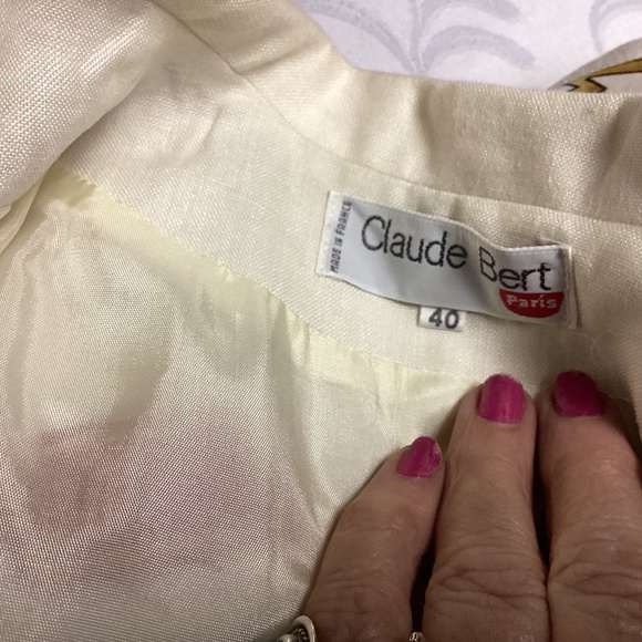 CLAUDE BERT.  PARIS - SUIT. GAMBELING THEME. AMAZING OOAK - Picture 13 of 13